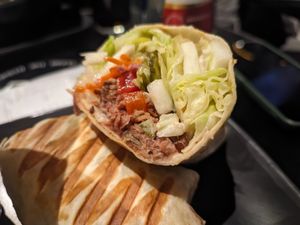 Beyond wrap at Veg Stop in Riga