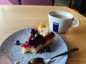 Delicious and not expensive:) at Veg Stop in Riga