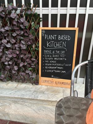 The tapas of the day  at Manipura in Tenerife