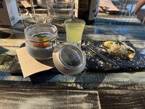 The deserts were also lovely  at Manipura in Tenerife