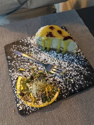 Cashew cake  at Manipura in Tenerife