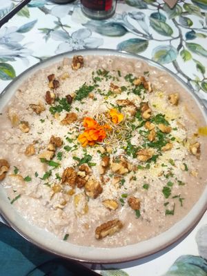 Risotto de queso azul y pera at Manipura in Tenerife