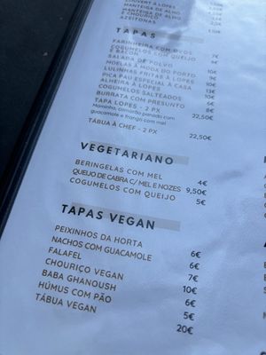   at Lopes Tapas & Wine in Armacao De Pera