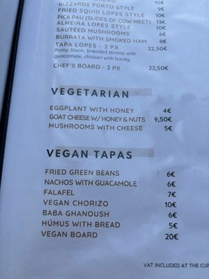   at Lopes Tapas & Wine in Armacao De Pera