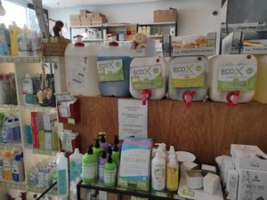 Detergents at Quintal Bioshop in Porto