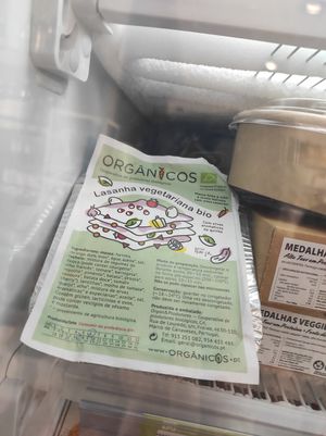 Lasanha at Quintal Bioshop in Porto