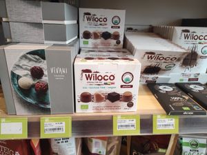 Chocolate at Quintal Bioshop in Porto