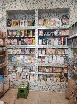 Flours at Quintal Bioshop in Porto