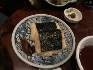 Mochi  at Amazake Chaya  in Hakone