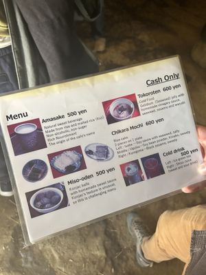   at Amazake Chaya  in Hakone