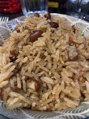Rice & Beans (although they call it Rice & Peas)  at Boukan in Toronto