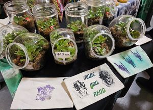 Plants at Hella Plants Market in Oakland