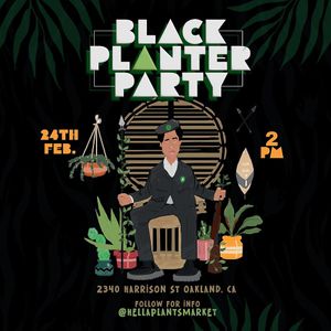 Save the Date 02/24/2024 • GA $5 • All Access $150 • The People's Free Plant Program • Flyer Obtained from Website #Veganuary at Hella Plants Market in Oakland
