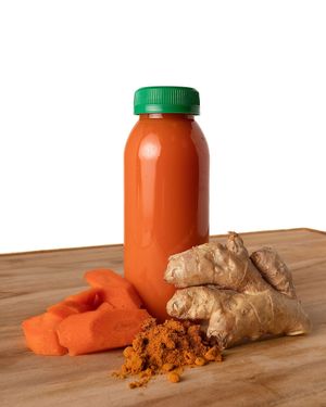 Carrot Juice at YOL Juice Market in Decatur