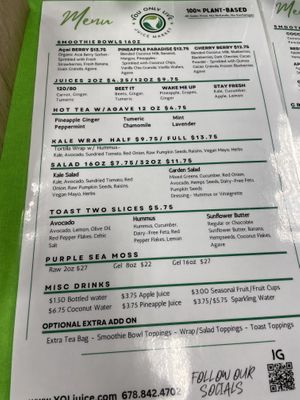   at YOL Juice Market in Decatur