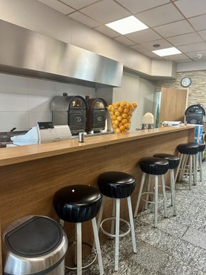 Interior  at King Falafel in The Hague