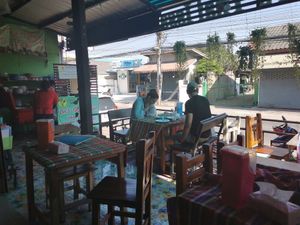 Veranda at On's Thai Isaan in Kanchanaburi