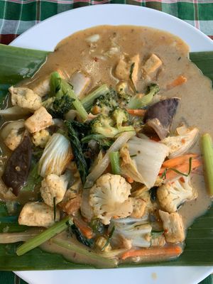 Curry at On's Thai Isaan in Kanchanaburi