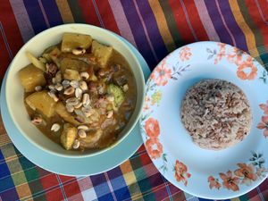 Curry at On's Thai Isaan in Kanchanaburi