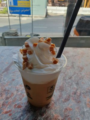 Caramel coffee shake, not a milkshake! at Brammibal's Donuts - Jungfernstieg in Hamburg