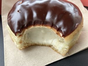 Delicious cream filling!  at Brammibal's Donuts - Jungfernstieg in Hamburg