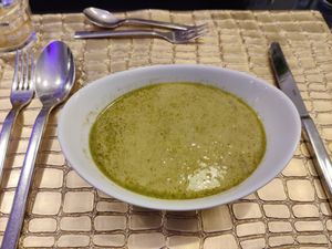 Leek soup at Lifestyle Resort Zum Kurfürsten in Bernkastel-kues