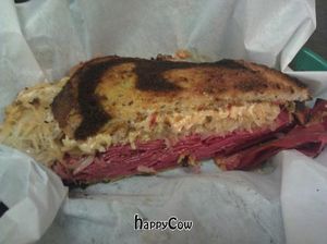 Half a Reuben. Yum! at Localita and the Badasserie in Los Angeles