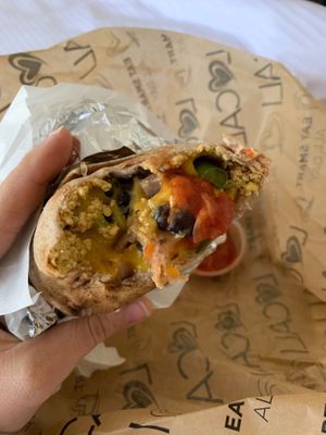 Breakfast Burrito! at Localita and the Badasserie in Los Angeles