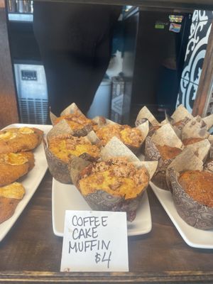 Coffee cake   at Centro Tea Co in Deland