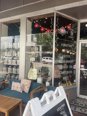Shop front   at Centro Tea Co in Deland