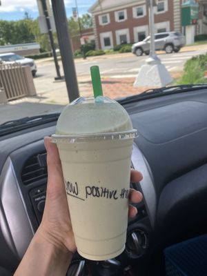 Matcha smoothie   at Big Acai Bowl in Fairfield