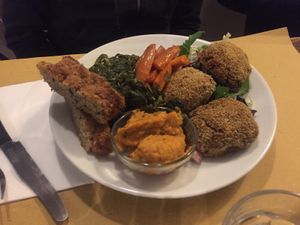A really interesting and tasty meal at Il Vegetariano in Florence