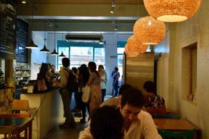 Interior, I was pleased to see it got quickly full at VITA - Hipolito Yrigoyen in Buenos Aires