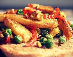 Healthy Vegan Dish by VITA at VITA - Hipolito Yrigoyen in Buenos Aires