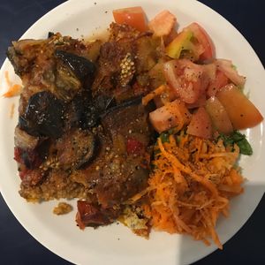 Lunch plate at VITA - Hipolito Yrigoyen in Buenos Aires