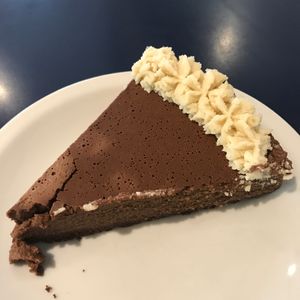 Chocolate mousse pie at VITA - Hipolito Yrigoyen in Buenos Aires