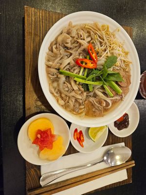 Pho at 21 Grams in Ho Chi Minh City