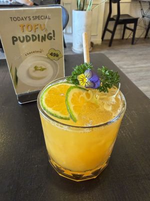 Orange lemongrasss  at 21 Grams in Ho Chi Minh City