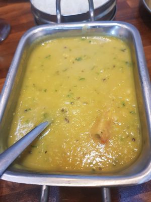 Tadka dhal at Babul's in Darlington
