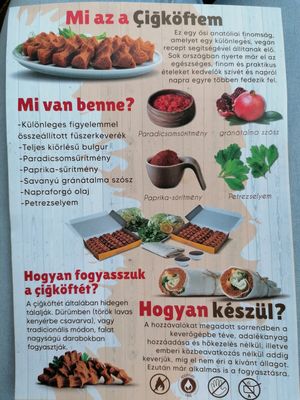  at Çiğköftem in Budapest