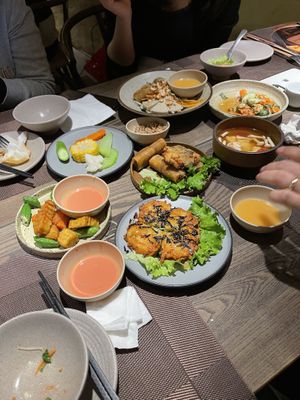 Good range of Vietnamese food and great portions for buffet so can have a try on a lot of food! #Veganuary at Vegito - Ngô Thì Nhậm in Hanoi