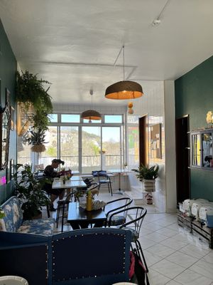 Cosy interior   at Grumpy Mamas in Monchique