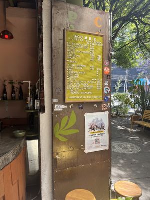   at CUMBÉ Coffee Roasters  in Mexico City