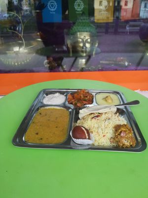 Veg or vegan options at Chakra in Bad Ischl