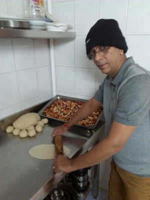 Self made vegan Samosas  at Chakra in Bad Ischl