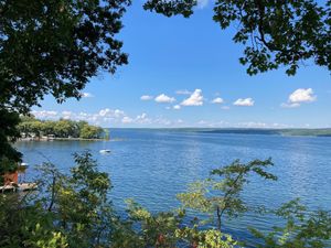 Beautiful Seneca Lake at Sweet Farm in Himrod