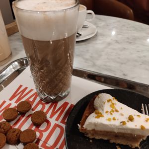 Chai oat Latte at Douwe Egberts Café in Eindhoven