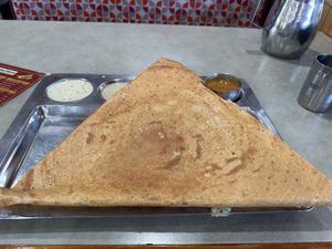 Coconut Masala Dosa  at Sri Ananda Bhavan in Sunnyvale