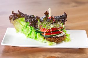Gaia Burger at Cafe by Tao in North Vancouver