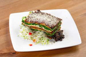 Rawsagna at Cafe by Tao in North Vancouver